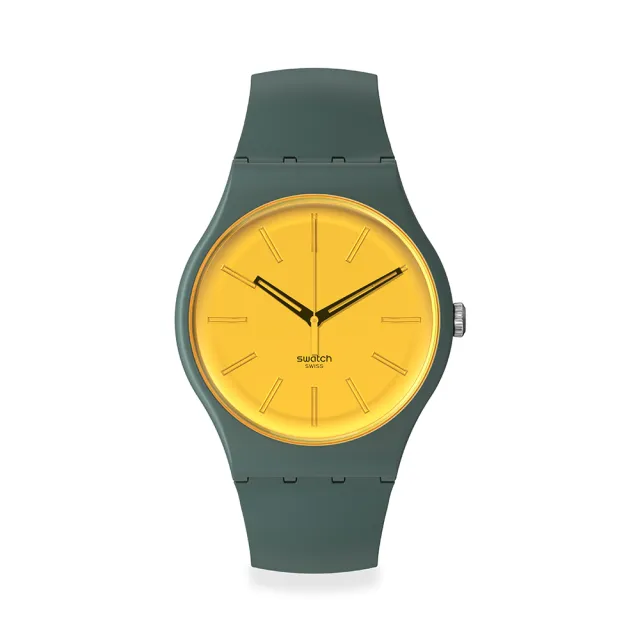 【SWATCH】New Gent 原創系列手錶 GOLD IN THE GARDEN 男錶 女錶 手錶 瑞士錶 錶(41mm)