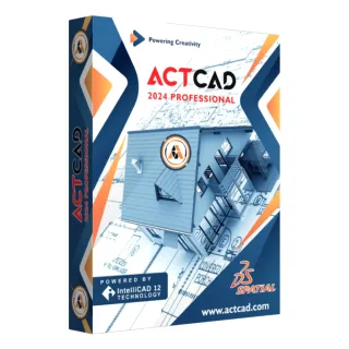 【ActCAD 2024 專業版 區網授權】最值得擁有的CAD軟體(採購超過10套數量請洽ActCAD服務商)