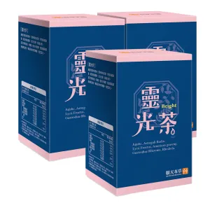 【順天本草】靈光茶(10入/盒X3 黃耆、天麻、紅景天)