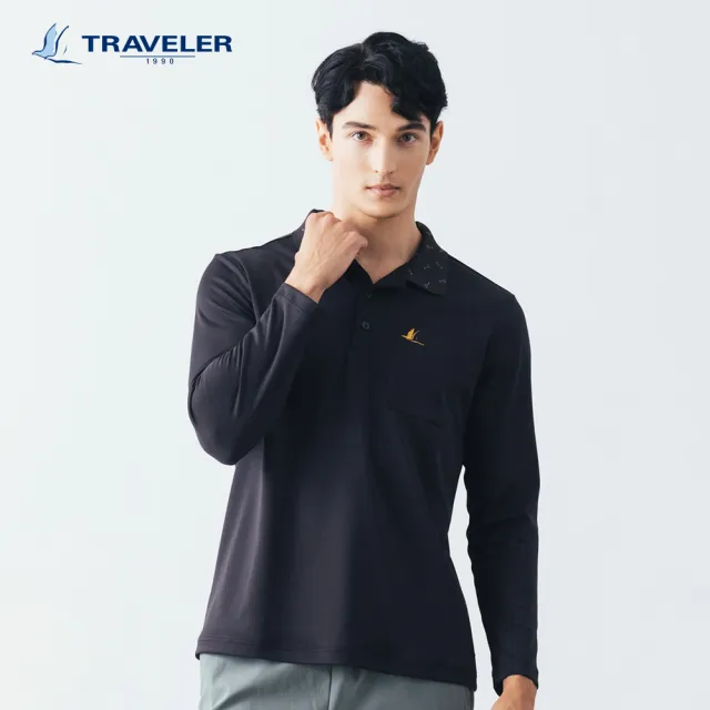 【TRAVELER 旅行者】男女款消臭吸排拇指孔上衣＿232TR803.801.822.823(消臭/吸排上衣)