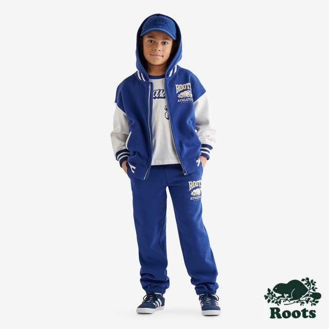Roots Roots 大童- RBA棉褲(藍色)