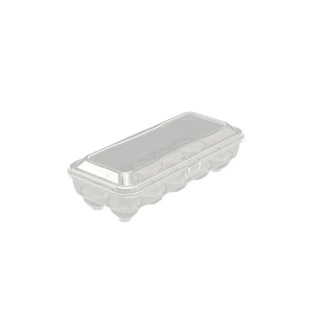 【Ho覓好物】密封雞蛋保鮮盒-10顆(雞蛋盒 雞蛋收納盒 露營雞蛋盒 雞蛋保鮮盒 透明蛋盒 冰箱雞蛋盒 YHX2366)