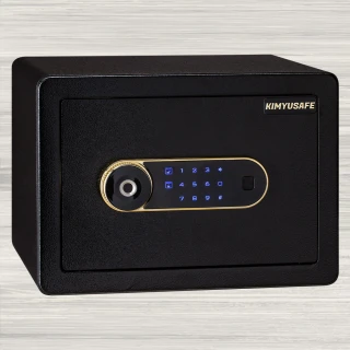 【金鈺保險箱】AF25 小型智慧型指紋觸碰密碼保險櫃(家用保險箱/商用防盜保險櫃/金庫)