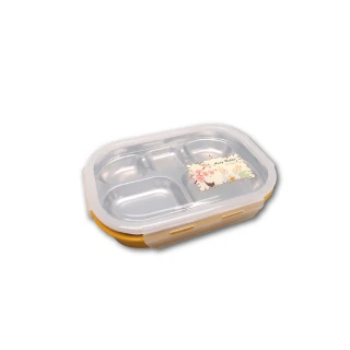 【興雲網購】安妮兔5分格密封餐盤(餐盒 便當盒 保鮮盒 廚具)