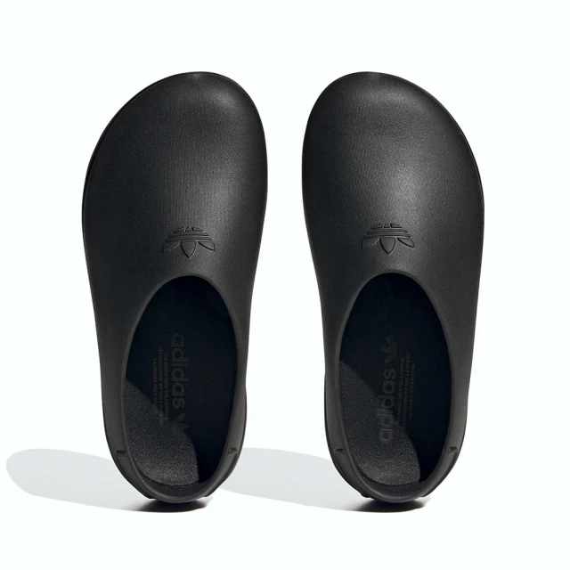 adidas 愛迪達 Adifom Stan Mule W 女鞋 全黑色 膠鞋 麵包鞋 穆勒拖鞋 IE4626