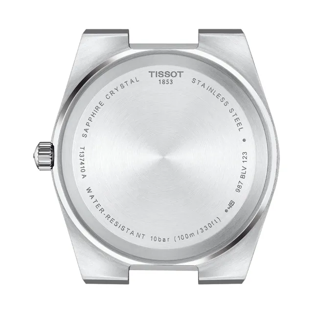 【TISSOT 天梭】官方授權 PRX系列 70年代復刻手錶-黑/40mm 母親節 送禮 禮物(T1374101705100)