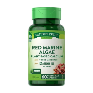 【Nature’s Truth 綠萃淨】愛爾蘭海藻+D3複方膠囊(60粒/瓶)