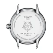 【TISSOT 天梭 官方授權】ODACI-T 珍珠母貝真鑽石英腕錶 母親節 禮物(T1332101611600)