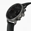 【Nordgreen】ND手錶 Pioneer 先鋒 42mm 深空灰殼×紋理黑面 極夜黑真皮錶帶(PI42GMLEBLTB)