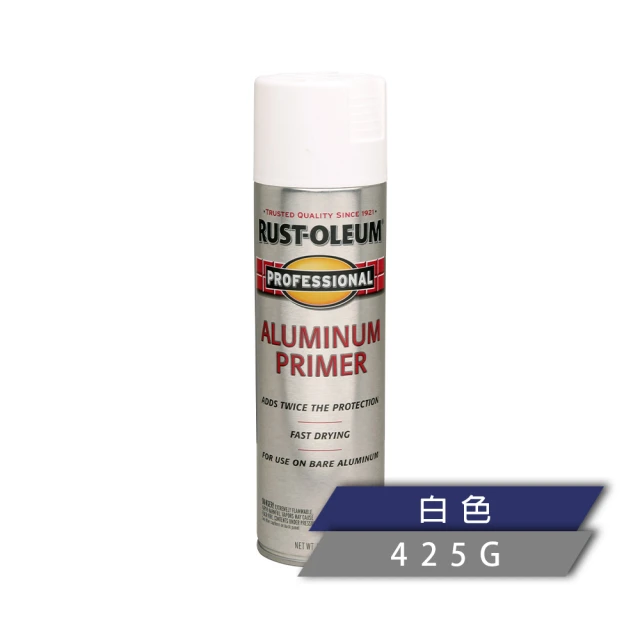 RUST-OLEUM 樂立恩塗料 PROFESSIONAL 專業級強力鋁底漆(白色／425g 254170)