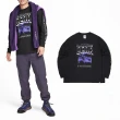 【NIKE 耐吉】長袖上衣 ACG 男款 黑 紫 混紡 重磅 寬鬆 膠印 長T(FQ3730-010)