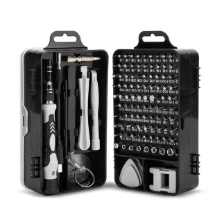 【ROYAL LIFE 皇室生活】螺絲起子專業工具115件組-4入組(螺絲起子組/螺絲刀/手機維修工具/專業工具組)