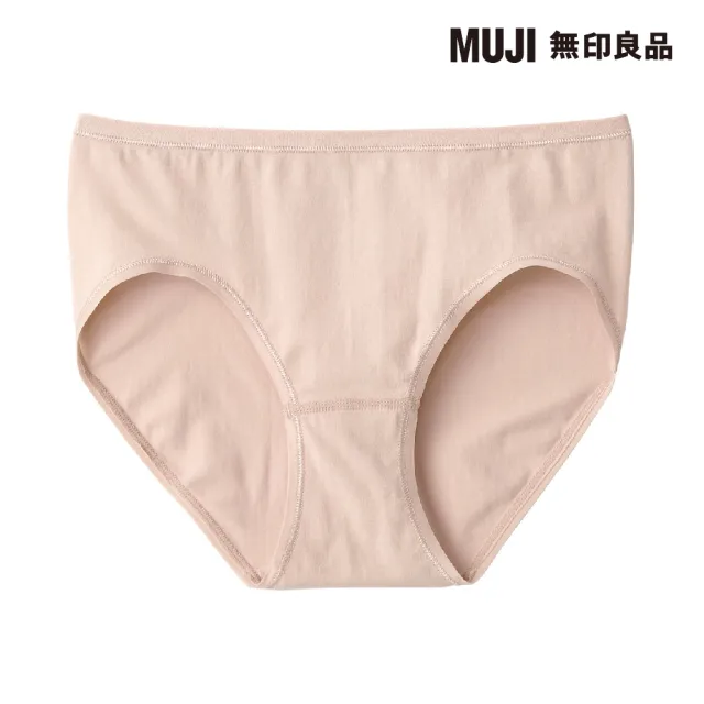 【MUJI 無印良品】女有機棉混彈性中腰內褲(共5色)