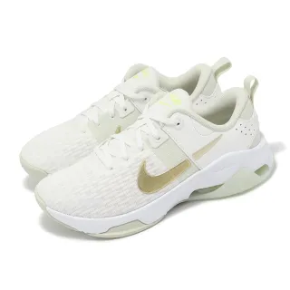 【NIKE 耐吉】訓練鞋 Wmns Zoom Bella 6 PRM 女鞋 白 金 氣墊 健身 緩震 穩定 運動鞋(FJ1589-100)