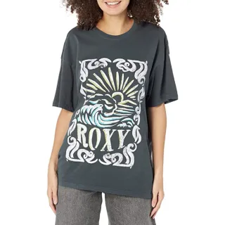 【ROXY】女款 女裝 短袖T恤 MOSH PITTED XBFC(黑色)