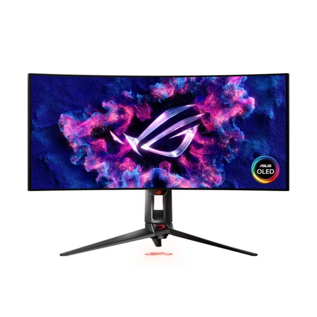 【ASUS 華碩】ROG Swift OLED PG34WCDM 34型 240Hz G-Sync 曲面電競螢幕(0.03ms/DCI-P3 99%/800R)