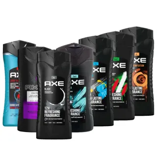 【AXE 戰斧】男性香水三合一沐浴乳(男士香氛 400ml)