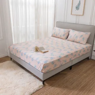 【日本旭川】醫護級生命磁石墨烯雙人床包枕套組 速(奈米級遠紅外線 台灣製)