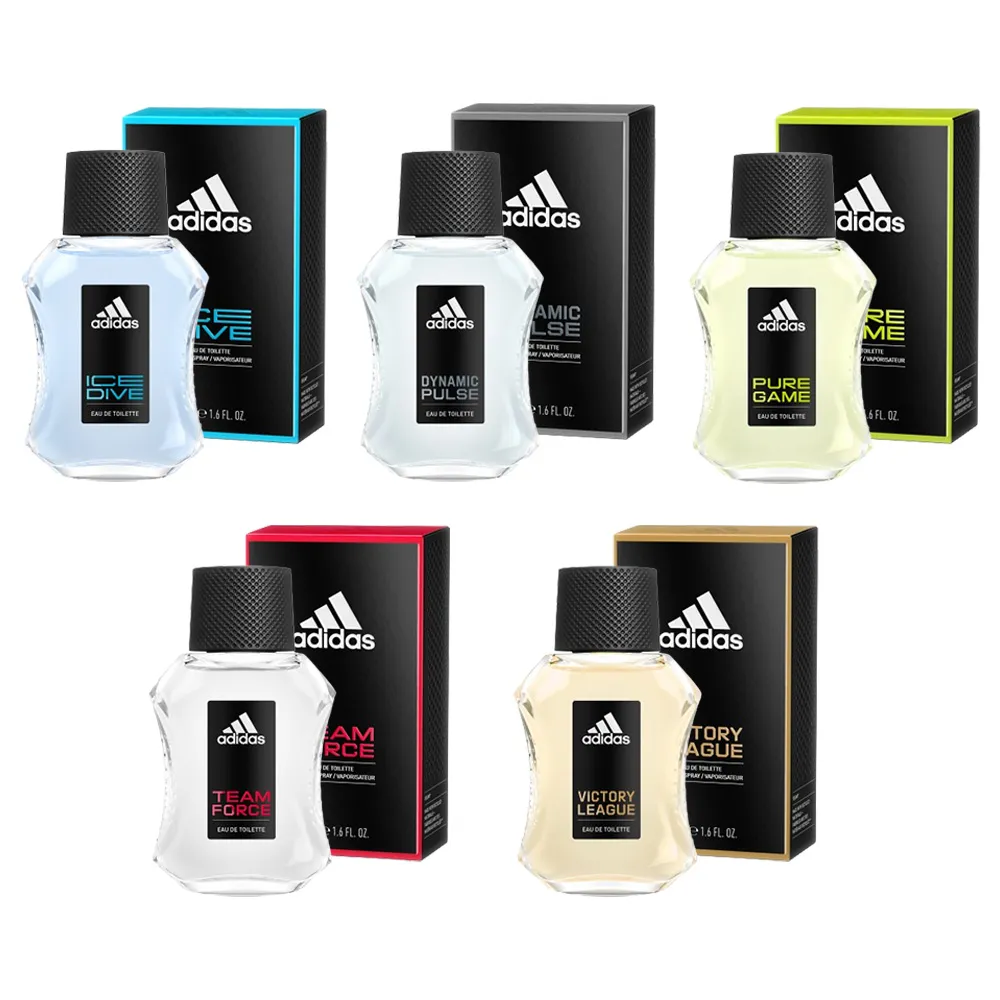 【adidas 愛迪達】男性淡香水 50ml(原廠公司貨)