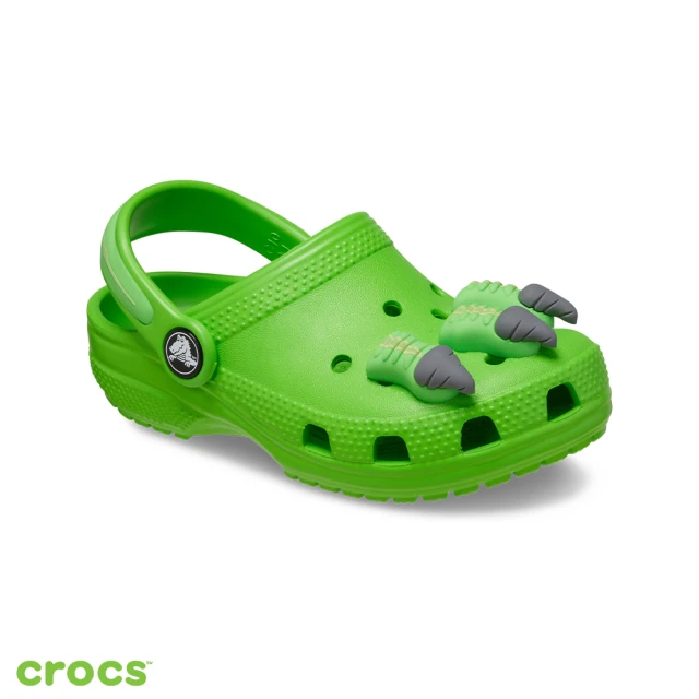 Crocs 童鞋 恐龍印花小童經典克駱格(209697-9D