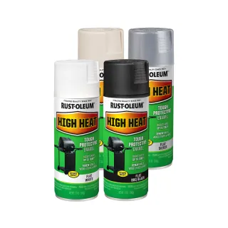 【RUST-OLEUM 樂立恩塗料】耐高溫噴漆(共五色／耐600°C)