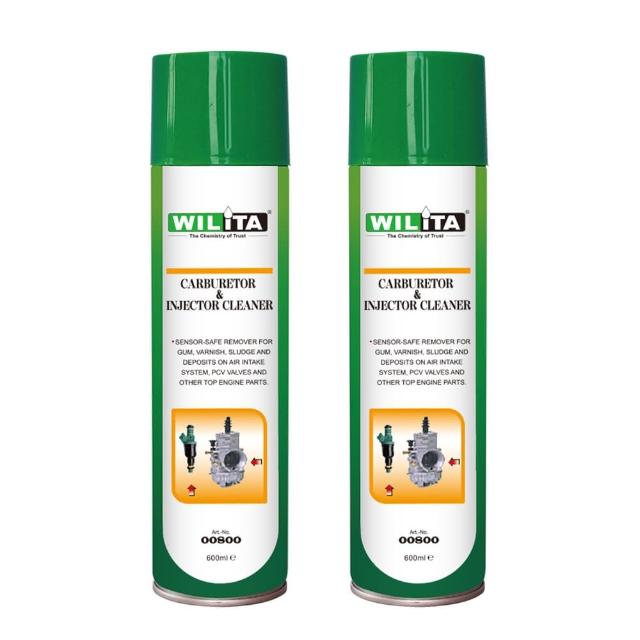 【WILITA 威力特】化油清潔劑 節氣門 噴射系統適用 600ml(2入)