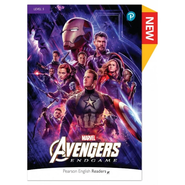 Pearson English Readers Level 5： Marvel - Avengers： End Game（Book + Audiobook + Ebook）