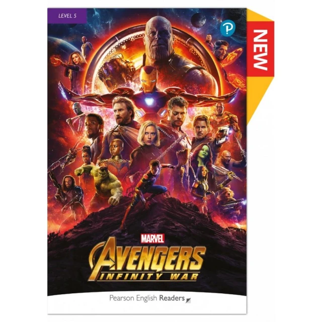 Pearson English Readers Level 5：Marvel - Avengers：Infinity War（Book +Audiobook +Ebook）