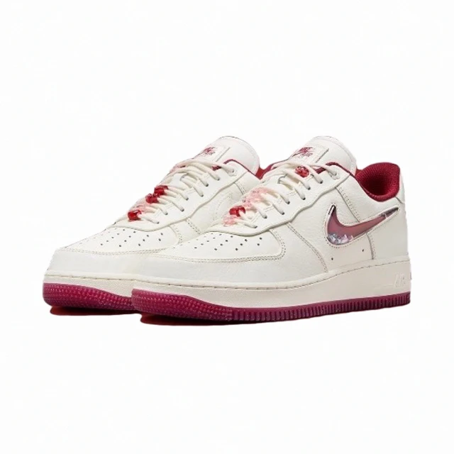 NIKE 耐吉NIKE 耐吉 W Nike Air Force 1 Low Valentine Day 情人節 女鞋 休閒鞋 莓紅 紅白 FZ5068-161