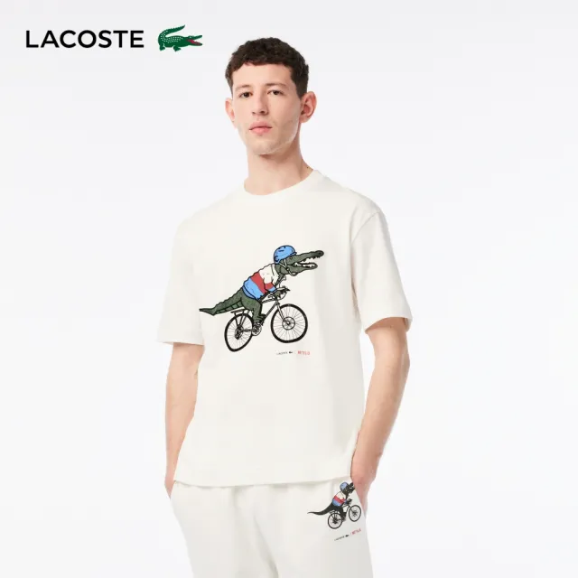 【LACOSTE】中性款-Lacoste x Netflix T恤/短褲(多色)