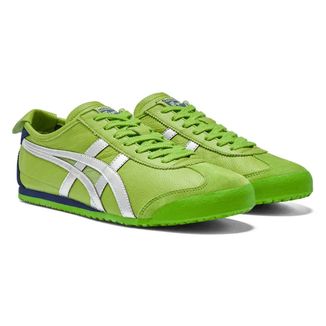 【Onitsuka Tiger】Onitsuka Tiger鬼塚虎-綠底銀虎爪紋 MEXICO 66(1183A201-305)