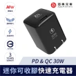 【ADAM 亞果元素】PD / QC 3.0 30W USB-C  單孔 OMNIA X3 充電器(iPhone 14智慧真。快充)