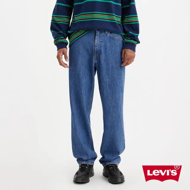 【LEVIS 官方旗艦】男款 568 STAY LOOSE中低腰寬鬆牛仔褲 /輕磅丹寧 人氣新品 29037-0071