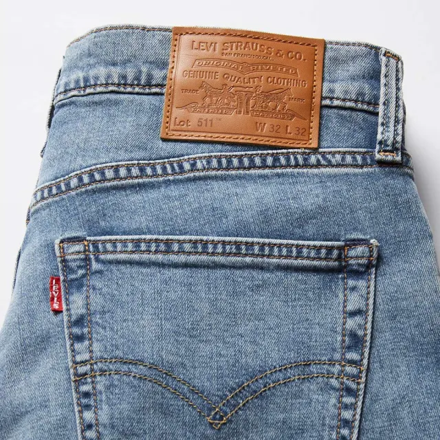 【LEVIS】男款 511低腰修身窄管牛仔褲 Performance Cool 熱賣單品 04511-5933