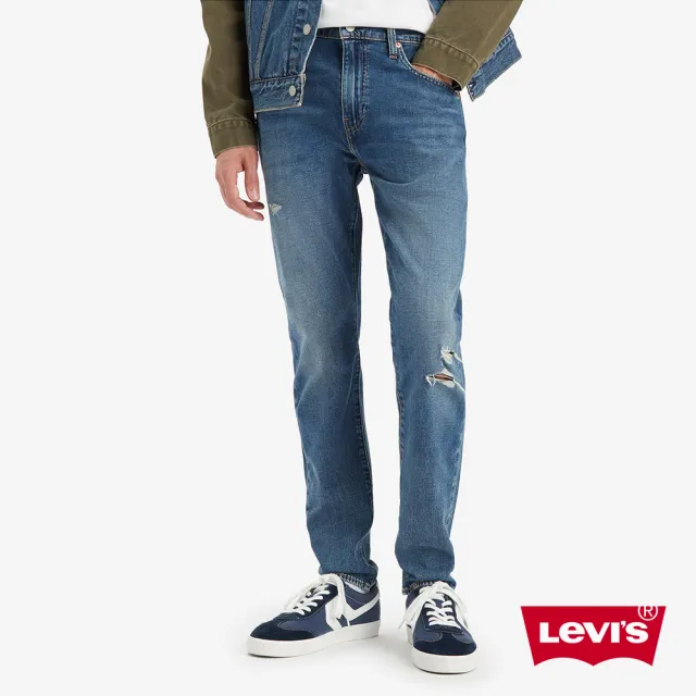 【LEVIS】男款 上寬下窄 512低腰修身窄管牛仔褲 Performance Cool 熱賣單品 28833-1270