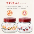 【好拾物】ADERIA 日本製釀梅 梅酒罐 密封罐 釀酒罐 昭和復古花朵(2入組1L)
