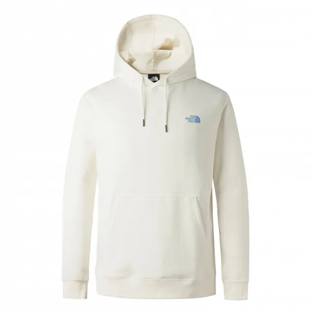 【The North Face】北臉 上衣 男款 長袖上衣 帽T 運動 U V-DAY DK HOODIE 白 NF0A88FWQLI