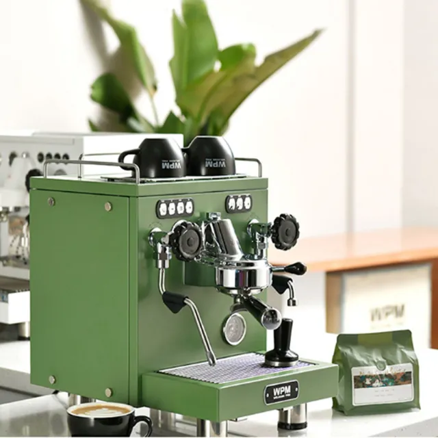 【WPM】KD-330X 半自動咖啡機220V-綠色(HG7295G)