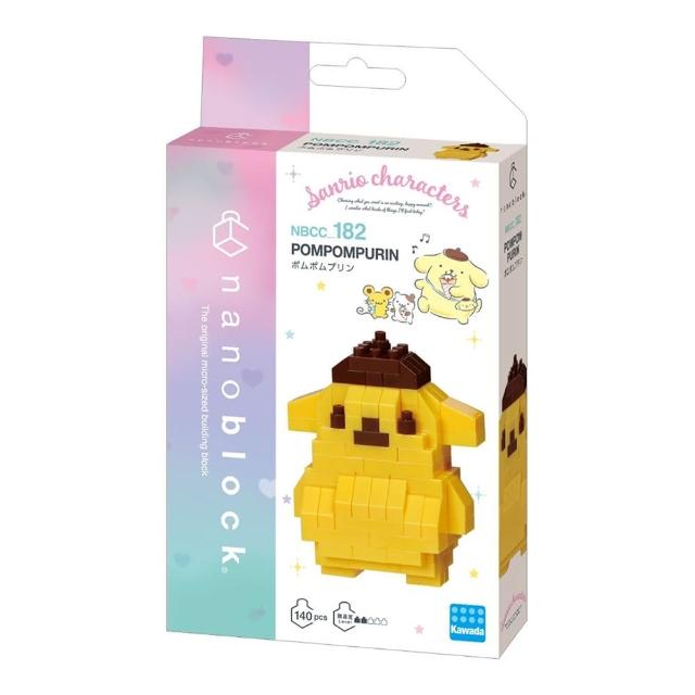 【nanoblock 河田積木】NBCC_182 三麗鷗 布丁狗Pom Pom Purin(Sanrio)