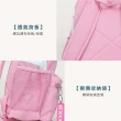 【NIKE 耐吉】JUST DO IT 小型後背包-雙肩包 肩背包 旅行包 粉紅白(DR6091-629)
