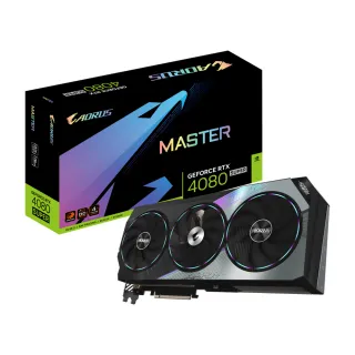 【GIGABYTE 技嘉】AORUS GeForce RTX 4080 SUPER MASTER 16G顯示卡