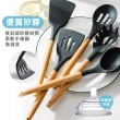 【Jo Go Wu】耐高溫矽膠烹飪烘焙廚具-4件組(烘焙/油刷/打蛋器/攪拌器/攪拌勺/刮刀)
