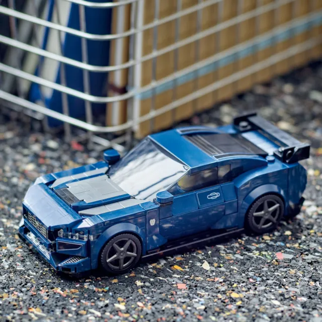 【LEGO 樂高】極速賽車系列 76920 Ford Mustang Dark Horse Sports Car(福特汽車 賽車 模型)