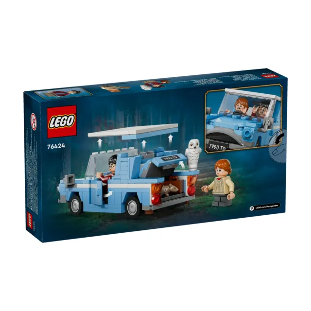 【LEGO 樂高】哈利波特系列 76424 Flying Ford Anglia(榮恩衛斯理  飛天車)