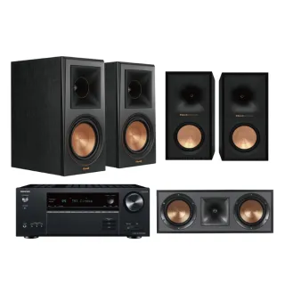 【Klipsch】RP-600M+R-50C+R-50M+ONKYO TX-SR3100 家庭劇院組(擴大機 音響 喇叭)