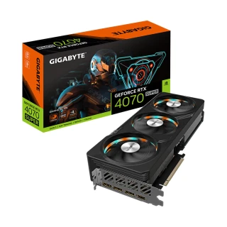 【GIGABYTE 技嘉】卡+SSD組合 RTX4070S GAMING OC 12GB +金士頓 1TB PCIe 4.0 SSD