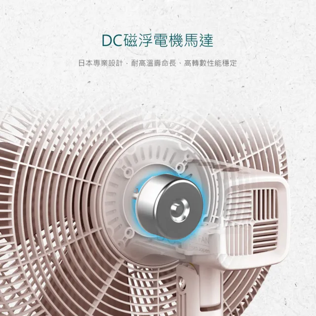【DIKE】4色可選-14吋遙控擺頭DC智能變頻風扇(HLE100)