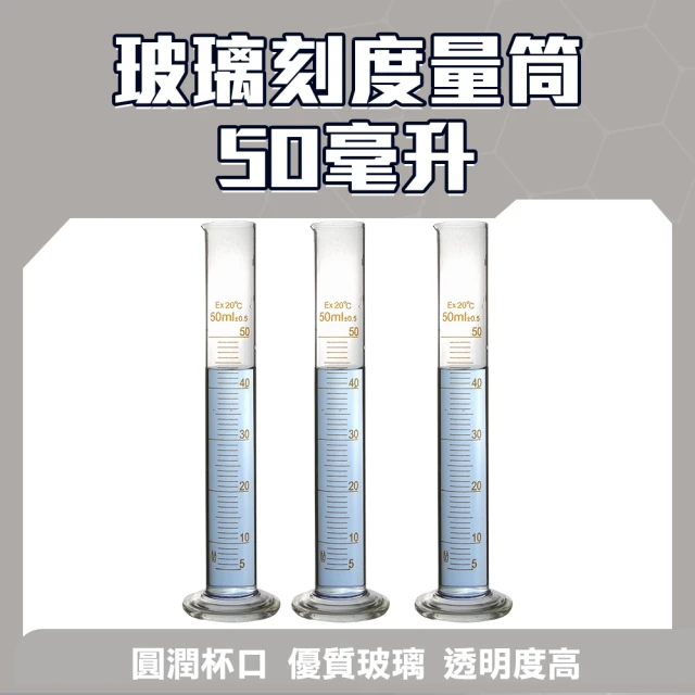 工具王 50ml 具嘴量杯 刻度量杯 刻度清晰 刻度量筒 具嘴量筒 630-GPT50(玻璃量筒 玻璃燒杯 量杯)