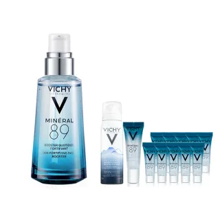 【VICHY 薇姿】獨家限定★M89火山能量微精華 買50送90超值組(保濕修復)