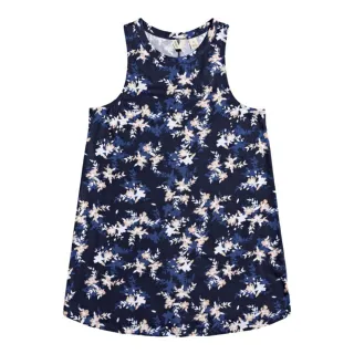 【ROXY】女款 女裝 無袖連身短裙洋裝 VALUE LINE TEE DRESS(海軍藍)